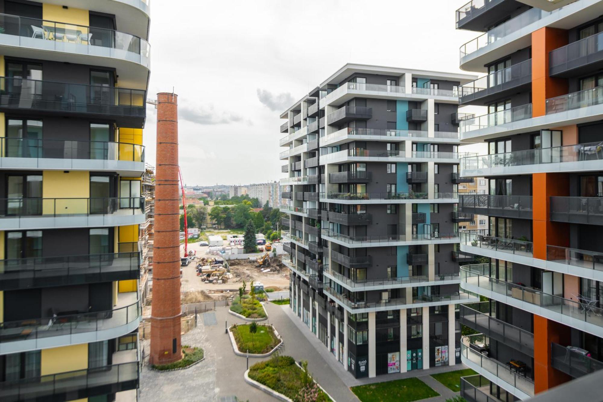 Waterfront City Apartments By Urbanrent Budapest Exteriör bild